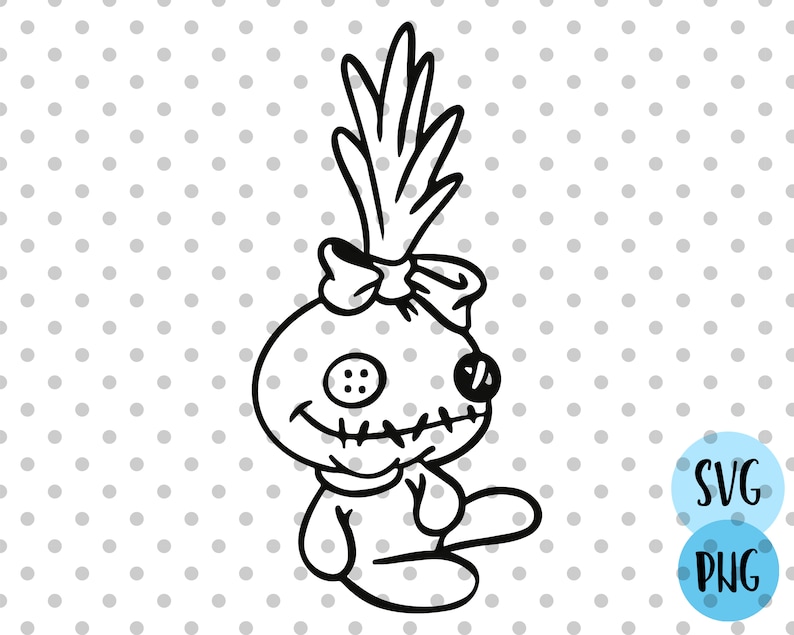 Free Free 310 Outline Disney Stitch Svg SVG PNG EPS DXF File