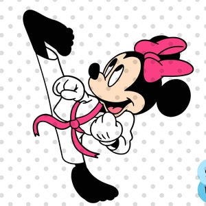 LAYERED, Mouse Karate SVG, Mouse karate svg, Mouse sports svg, karate svg,