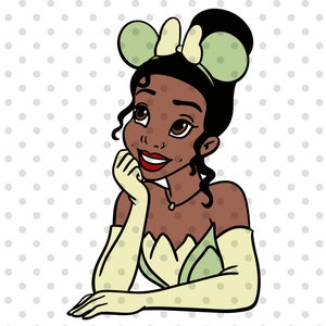LAYERED, Princess SVG, frog princess svg, frog svg