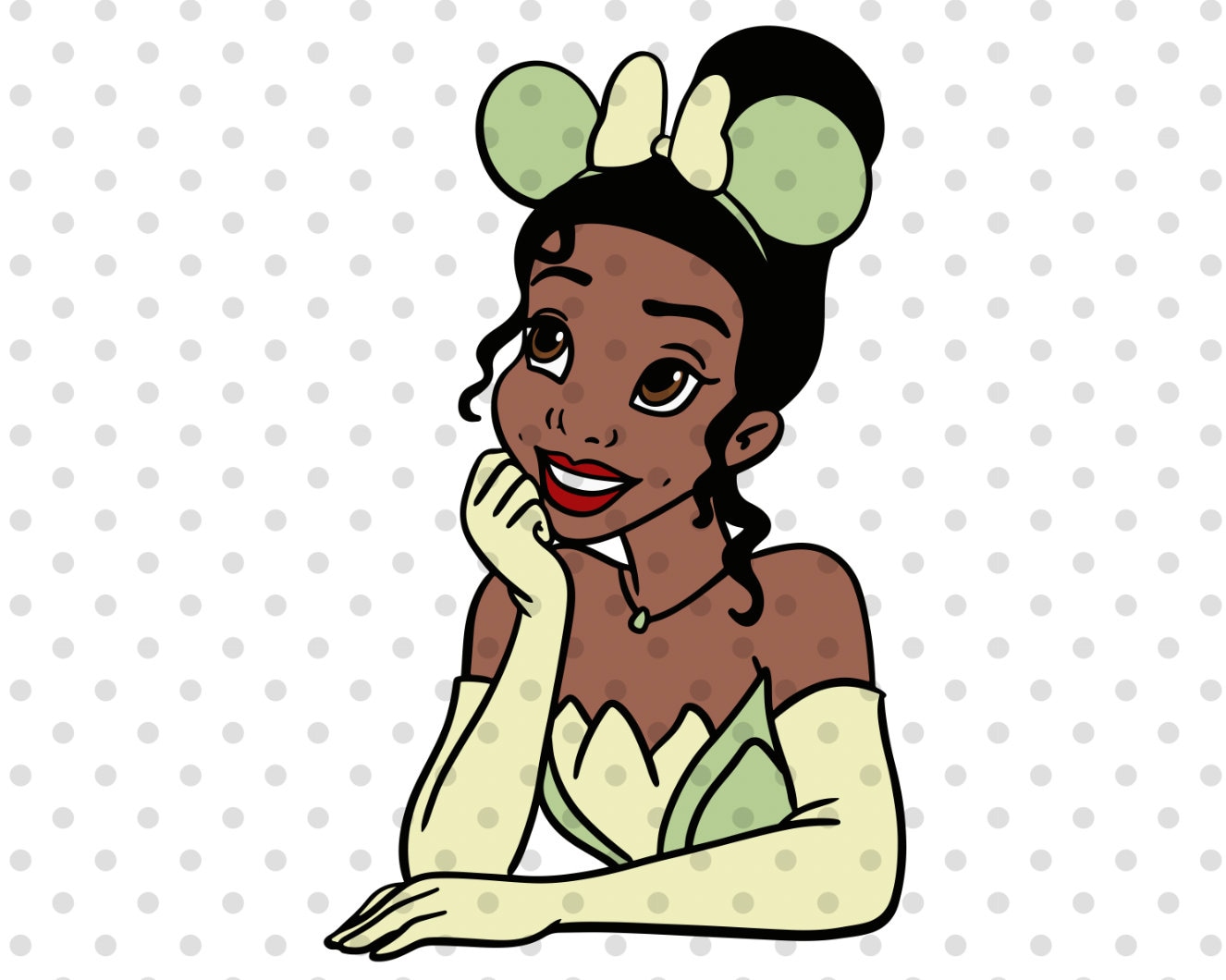 LAYERED Tiana Svg Princess SVG Ariel Svg Belle Svg Snow | Etsy Canada