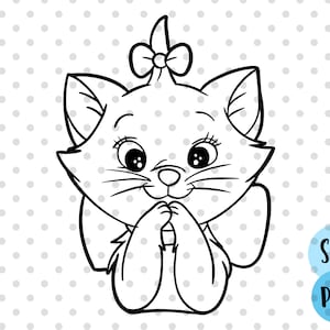 かわいい猫のSVG