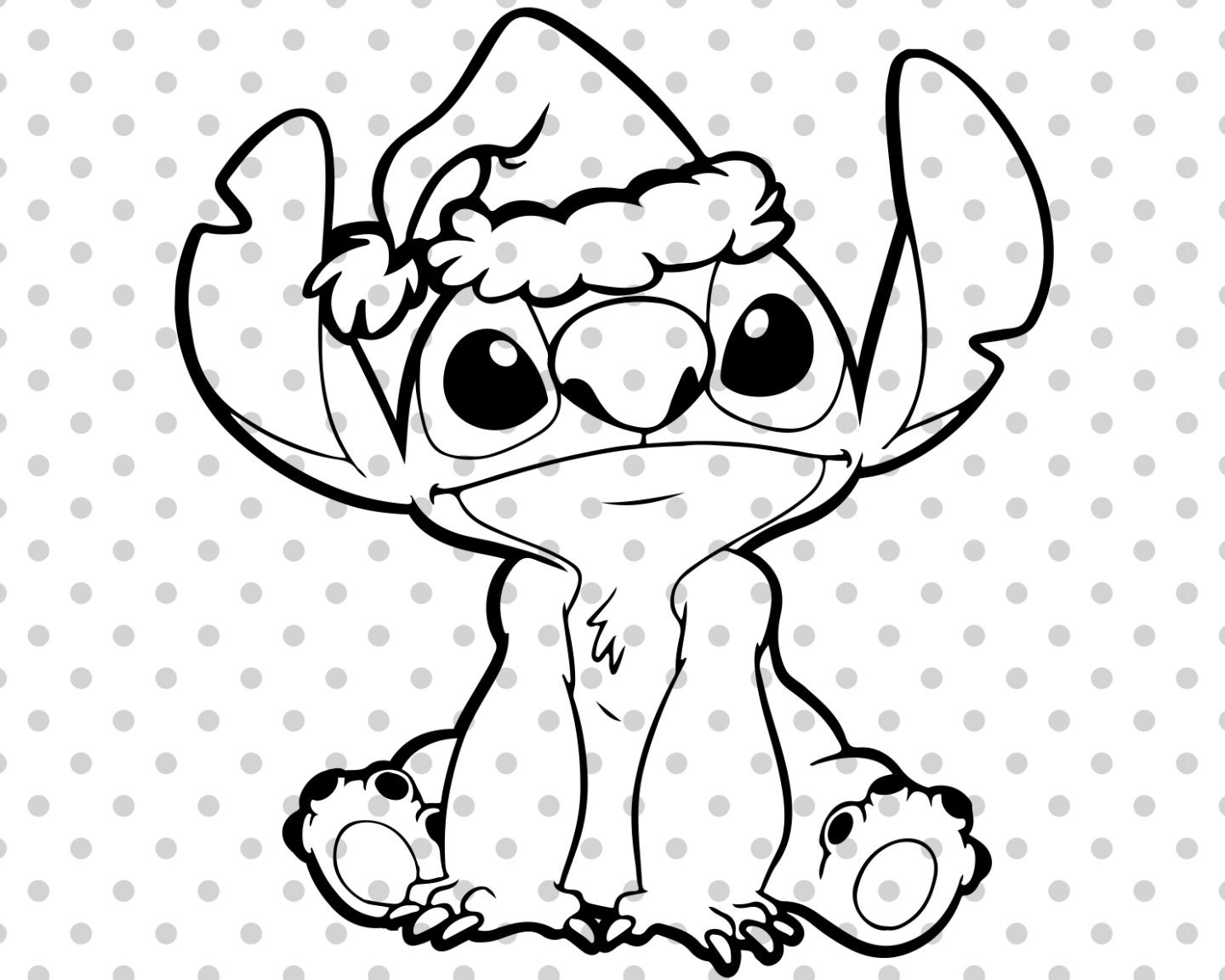 Stitch svg Scrump svg lilo and stitch svg disney christmas | Etsy