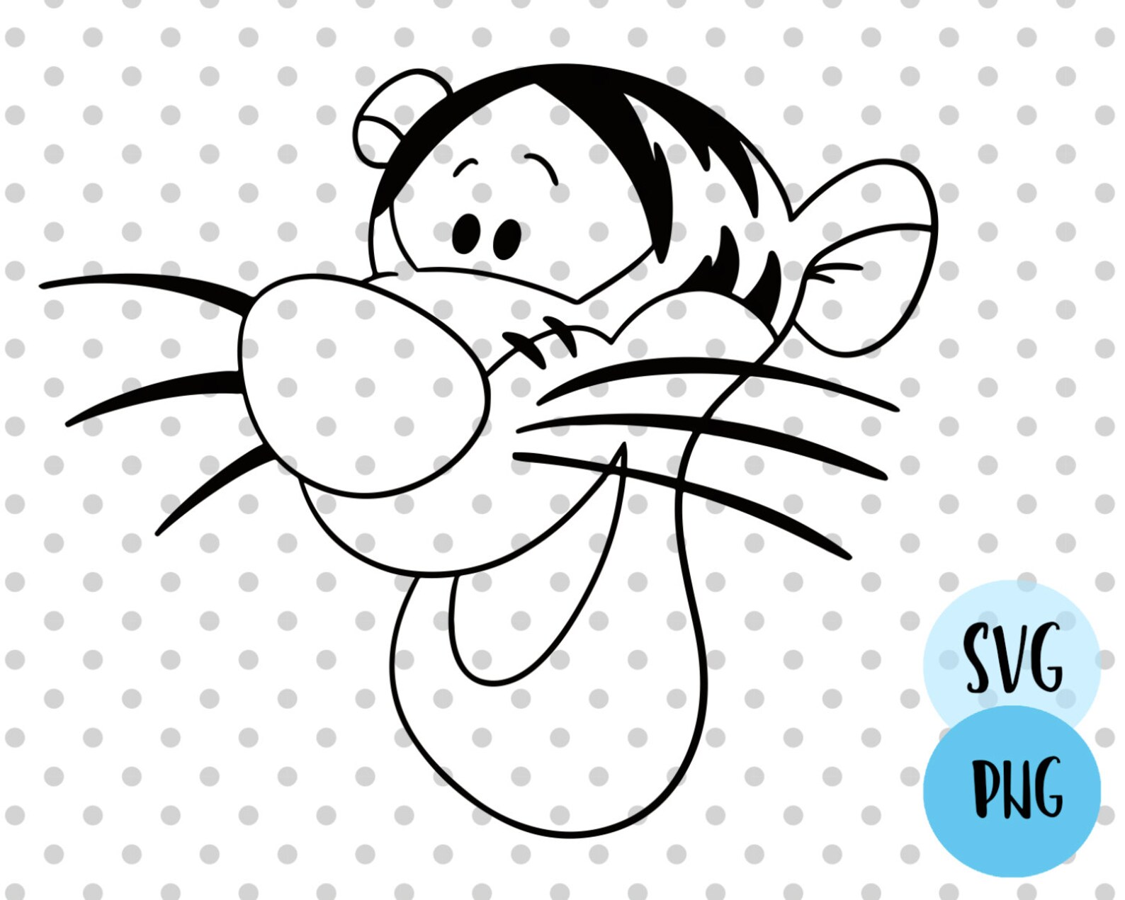 Tigger svg Winnie svg Disney svg Winnie the Pooh Cricut Cut | Etsy