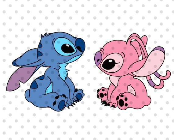 Stitch in Love Svg, Stitch Couple Svg, Park Couples Shirt