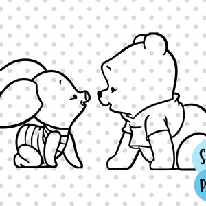 Download Winnie The Pooh Svg Eeyore Svg Tigger Svg Baby Winnie Svg Etsy