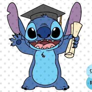 Stitch Graduation SVG, Graduate svg, class of 2023 svg, graduation 2023 cricut svg, graduation svg