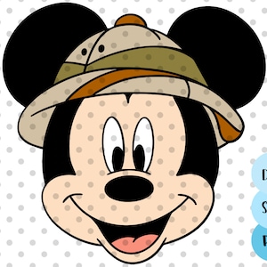 Safari Mouse Head svg, mouse safari svg, mouse head svg, Safari svg, Safari trip svg, family trip svg, animal park svg