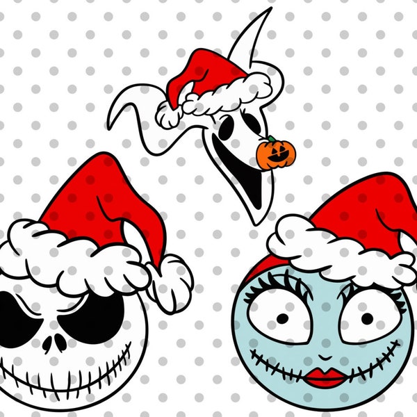 Jack and Sally SVG, Sally svg, Jack svg, Nightmare before svg, sally svg, Christmas svg,