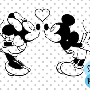 Amore in formato SVG, coppia di topi in formato SVG, San Valentino in formato SVG