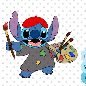 Artista de puntadas SVG, artista svg, pintor svg