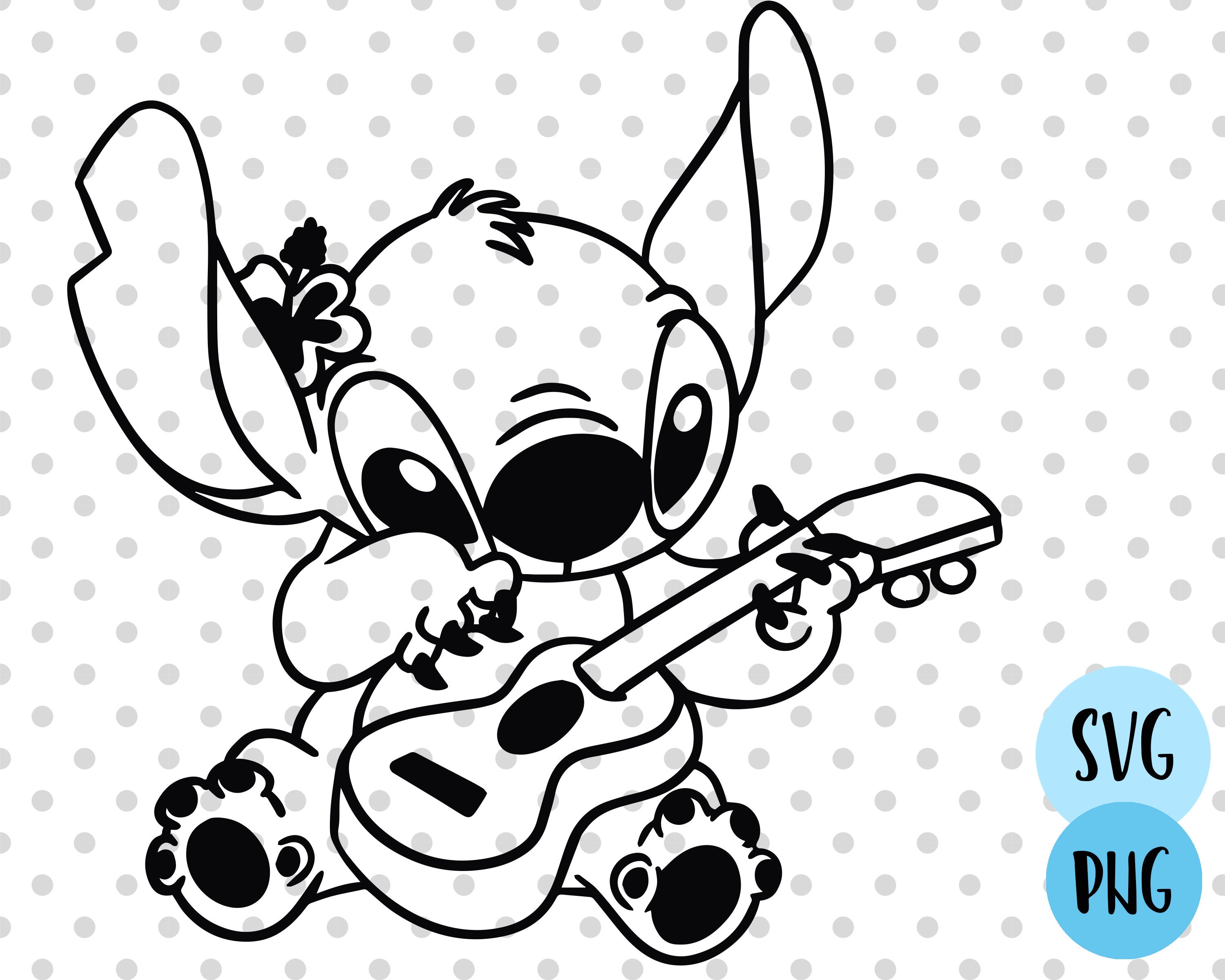 Stitch Svg Stitch Svg And Png Clip Files Stitch Clipart Etsy