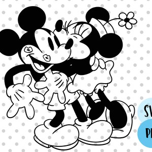 Amor svg, pareja de ratones svg, día de San Valentín svg