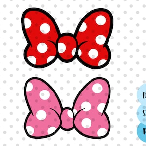 2 pièces, noeud de souris svg, tête de souris SVG, silhouette tête de souris, svg de voyage en famille