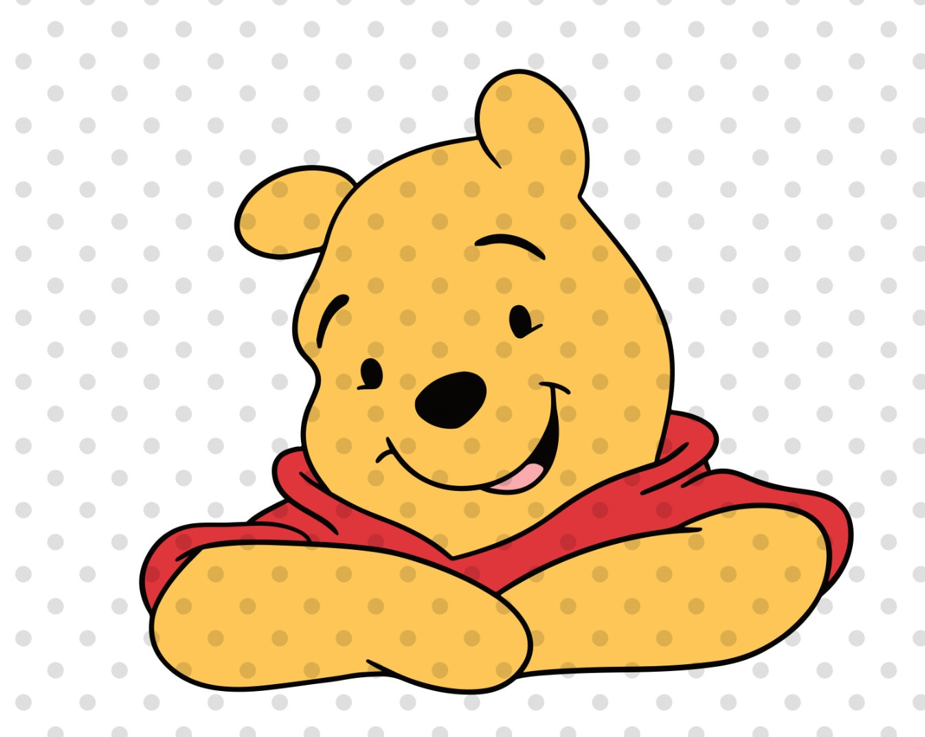 Pooh Svg Honey Bear Svg Winnie Svg Pooh Friends Svg Svg Layered Cricut Svg Etsy UK