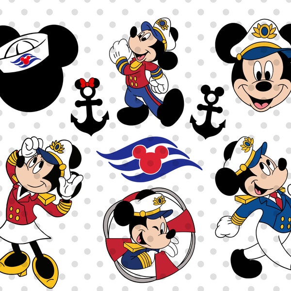 Captain Mickey - Etsy