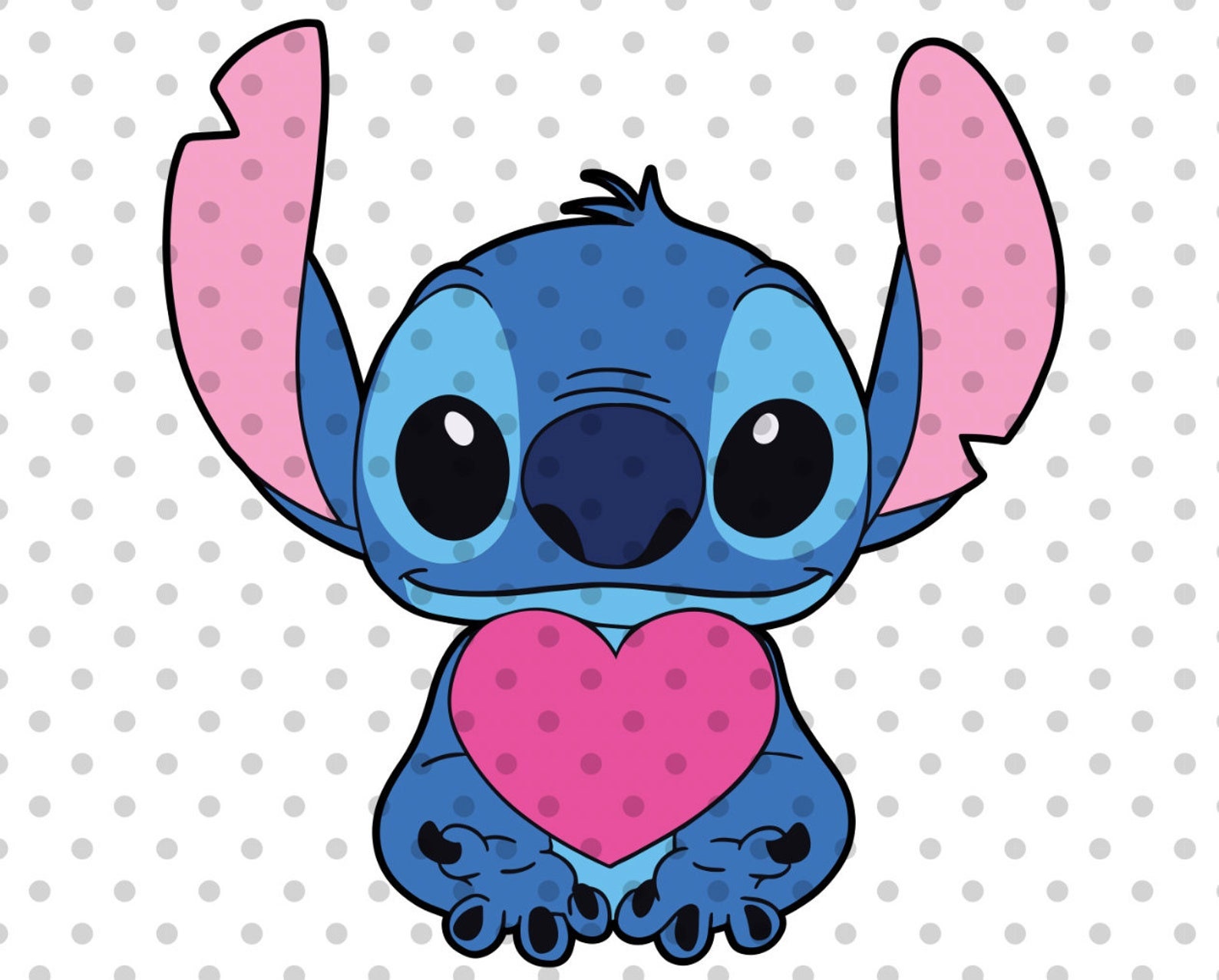 Stitch Valentine Svg Stitch Svg Lilo And Stitch Svg Love | soldamaq.com.py