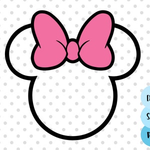 Testa del mouse SVG, fiocco del mouse in formato SVG, silhouette della testa del mouse, viaggio di famiglia in formato SVG