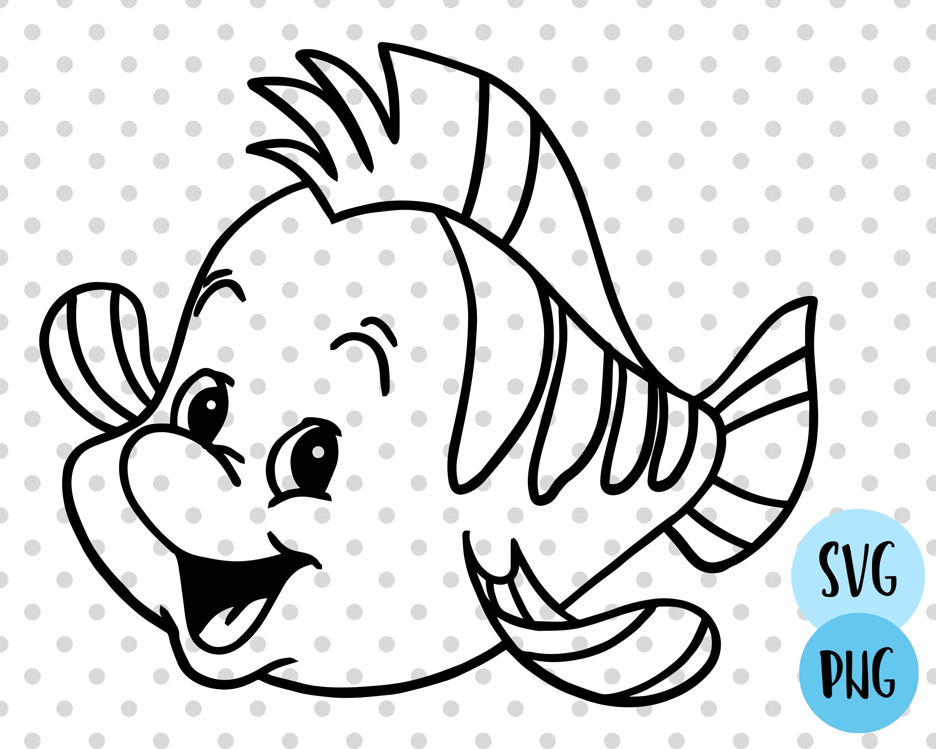 Free Free 139 Little Mermaid Outline Svg SVG PNG EPS DXF File