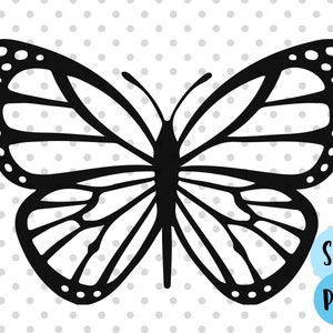 Schmetterling svg, Schmetterling Umriss geschnitten Datei Silhouette Cricut