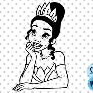 Frosch Prinzessin svg, Prinzessin svg