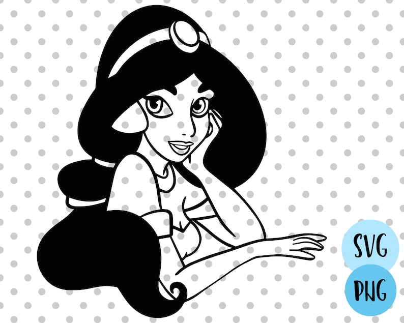 Free Free 89 Princess Outline Svg SVG PNG EPS DXF File
