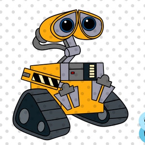 LAYERED, Wall e SVG, wally svg, robot svg
