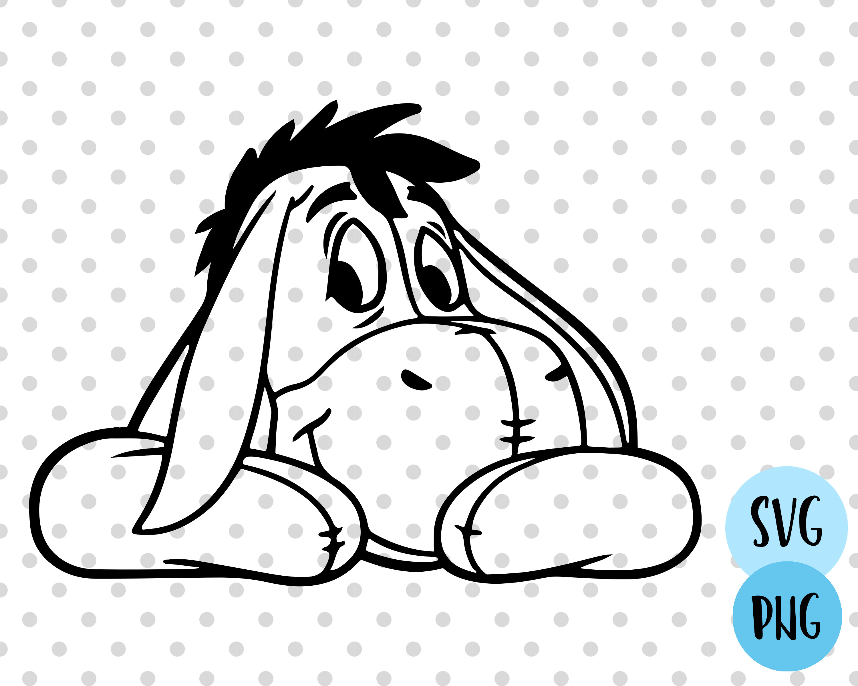 Download Winnie The Pooh Svg Disney Eeyore Svg Winnie Svg Winnie Cut Etsy