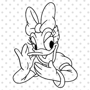 Daisy SVG, Daisy Outline, Daisy silhouette, Easy Cut file