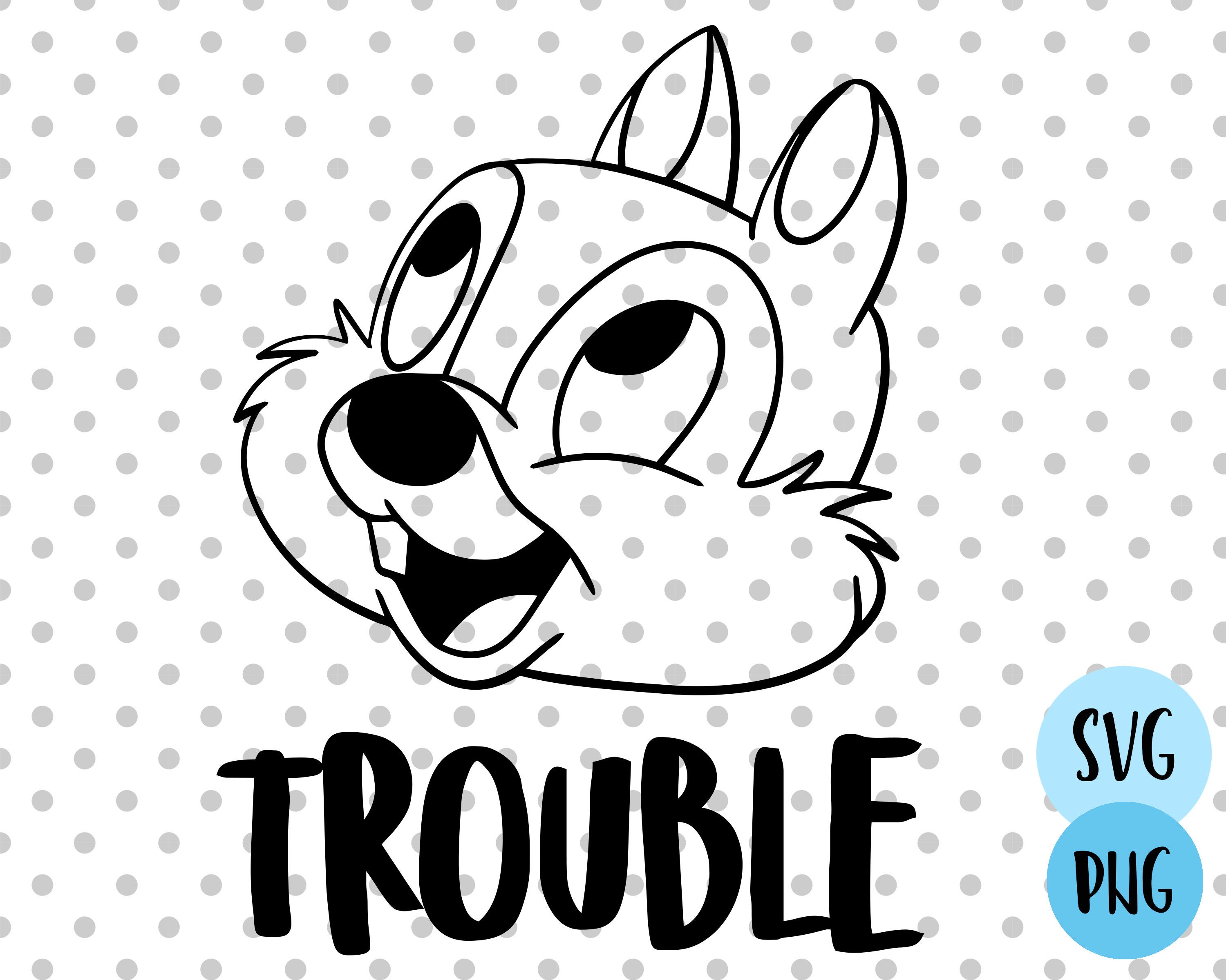 Chip and Dale svg Disney svg Disney classics svg Chip and Etsy
