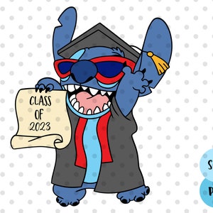 Stitch Graduation SVG, Graduate svg, class of 2023 svg, graduation 2023 cricut svg, graduation svg