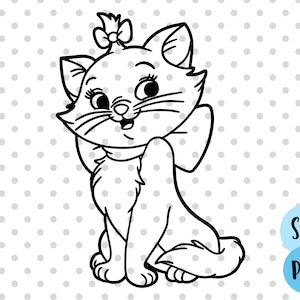 かわいい猫のSVG