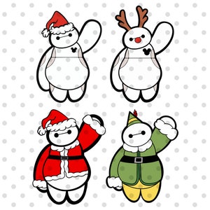 4pc,  Christmas Costumes SVG Bundle, Holiday SVG, Christmas SVG