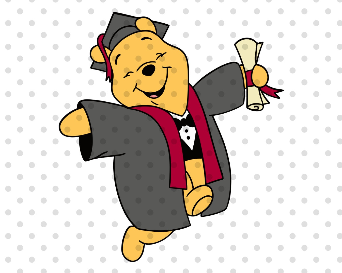 Honey Bear Graduation SVG Graduate Svg Class of 2023 Svg Etsy Australia