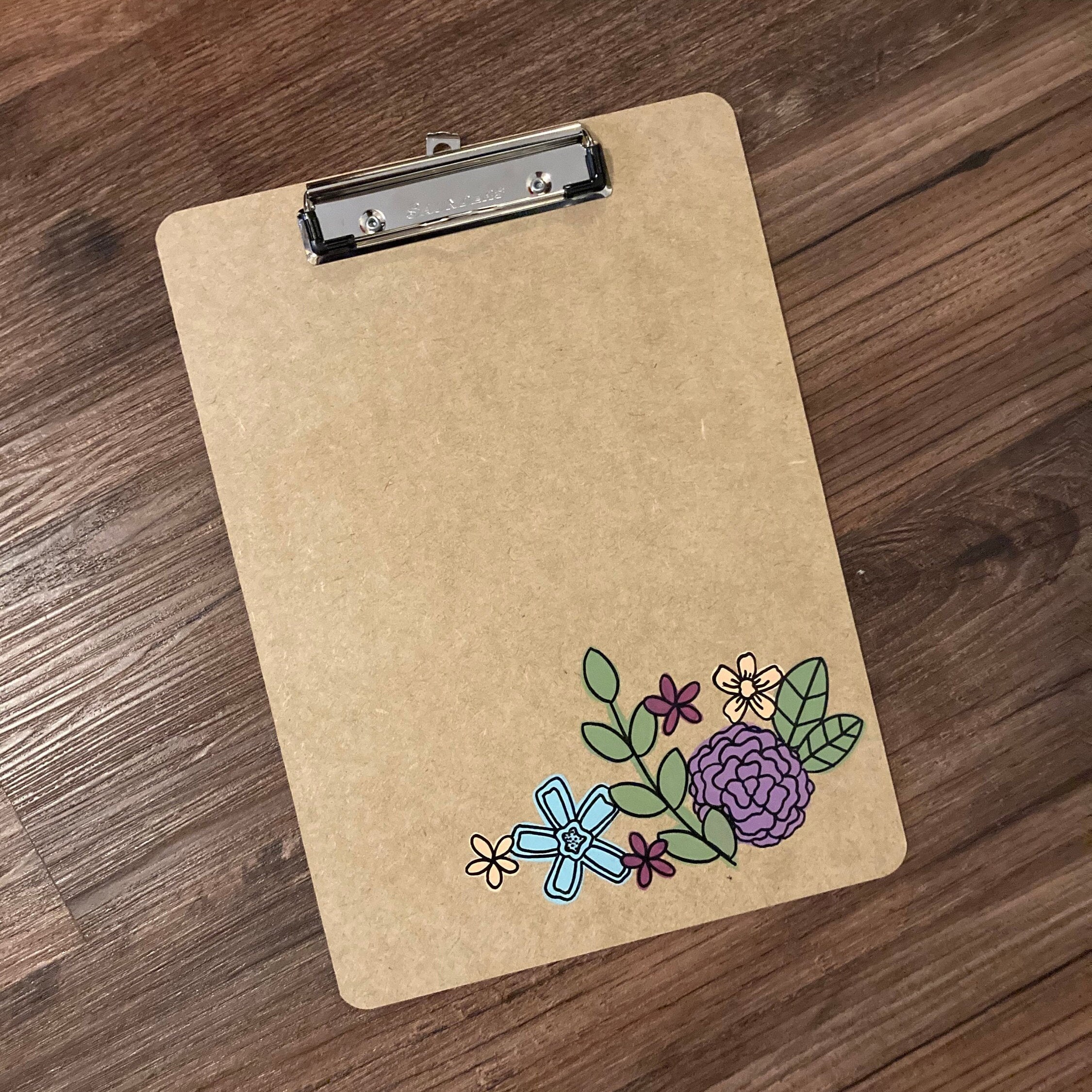 Hand painted Clipboard for Teachers Hand painted Clipboard Etsy