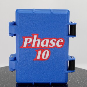 Phase 10 Card Guardian: Sleek & Sturdy Storage Case - Keep Your Deck Ready for the Next Challenge