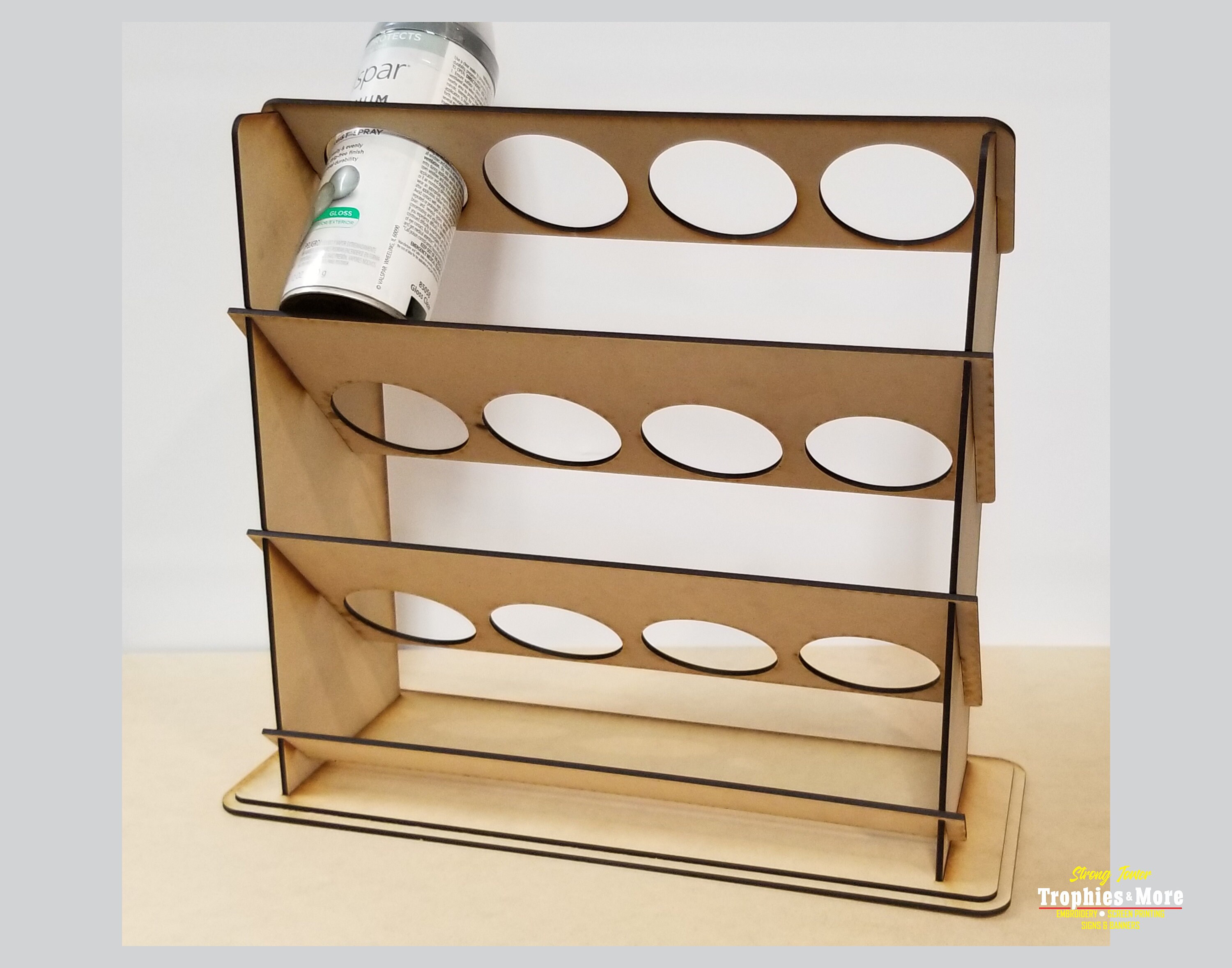 Tabletop Standard Spray Paint Can Holder 12 Count Paint Etsy Ireland