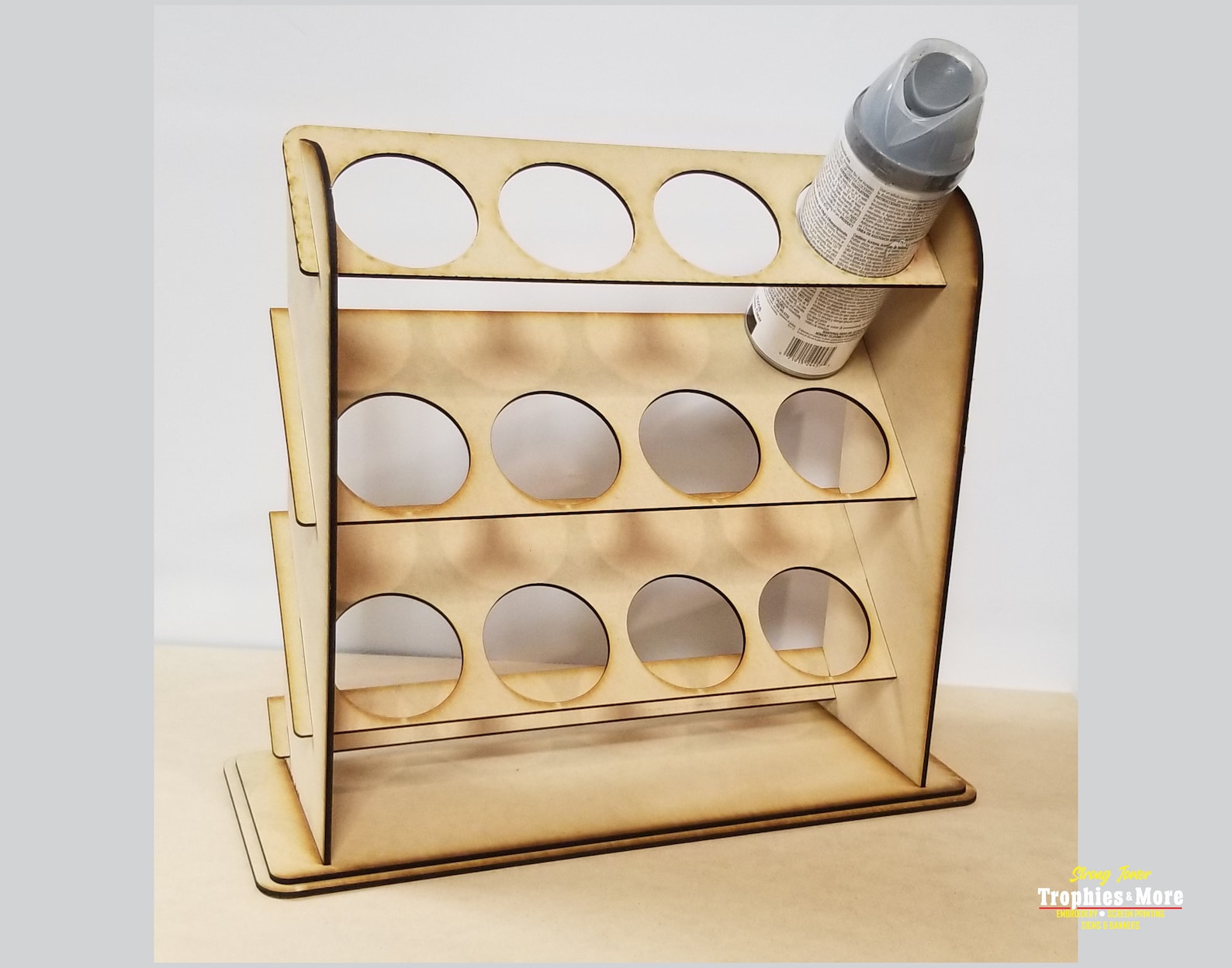 Tabletop Standard Spray Paint Can Holder 12 Count Paint Etsy Singapore