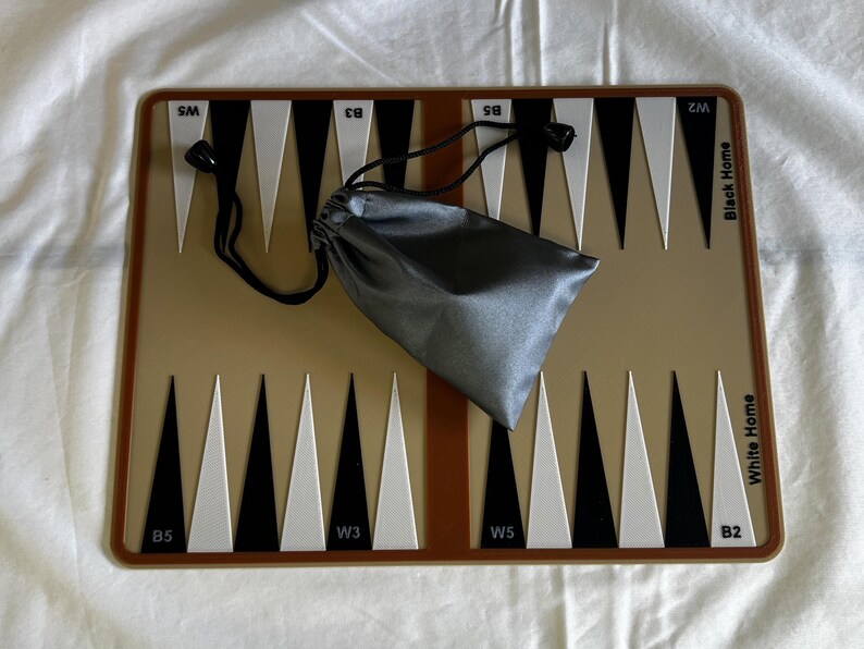 Backgammon Set – Classic Strategy, Modern Design - Etsy
