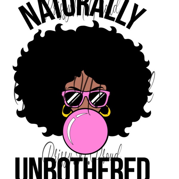 naturally unbothered svg
