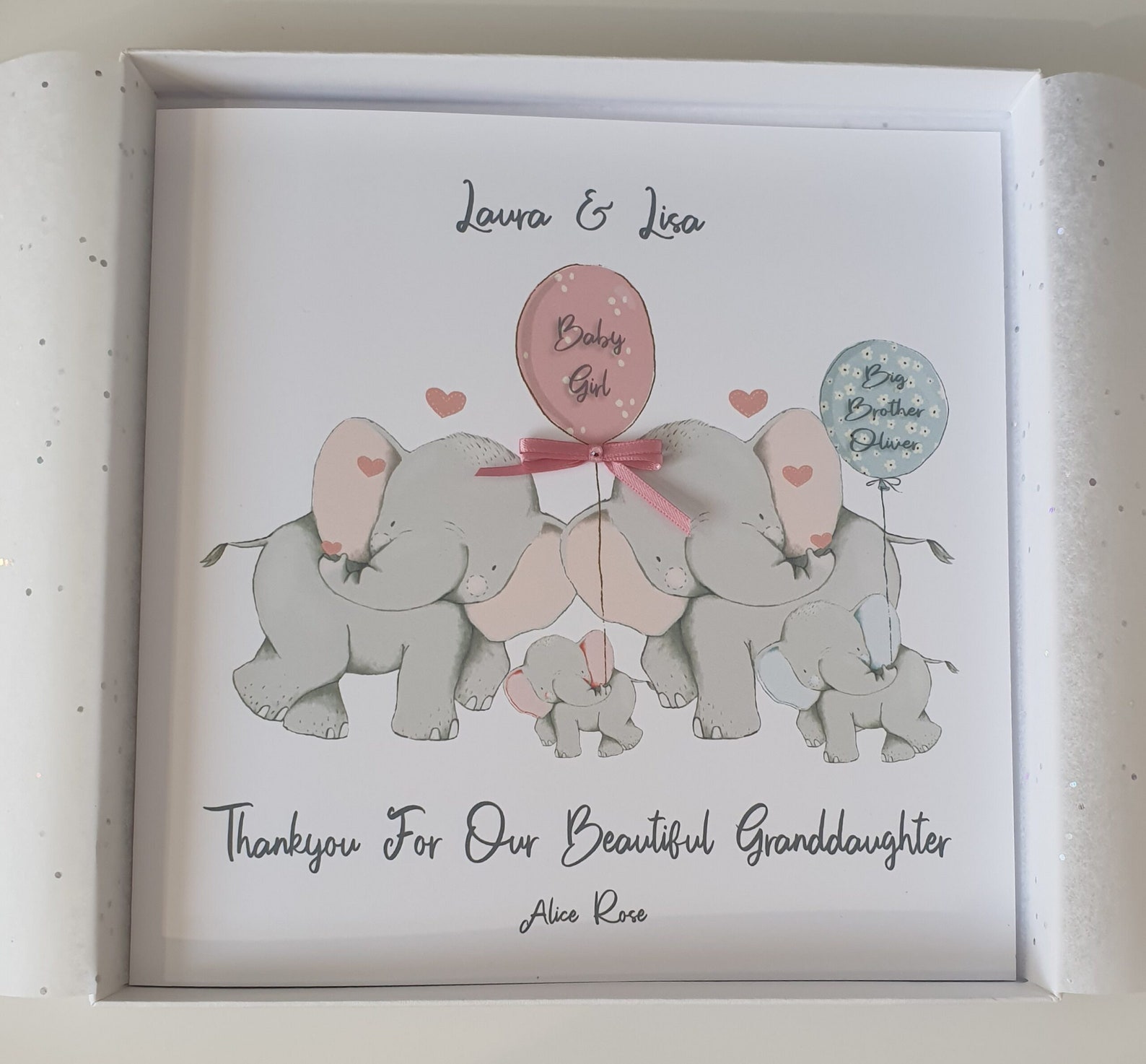 thank you for our beautiful grandson card
