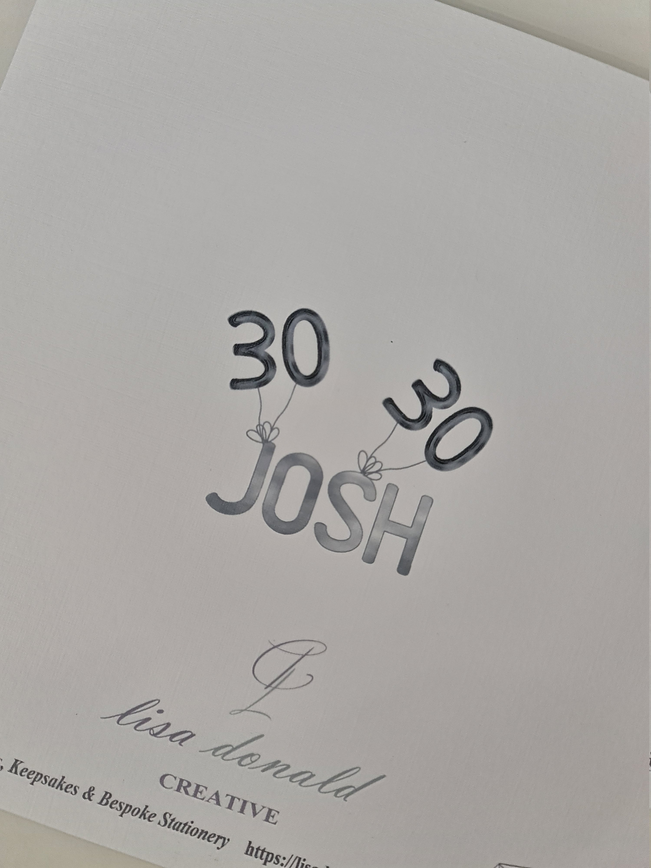 Personalised 30th Birthday Card Son Grandson Nephew Husband Uncle ...