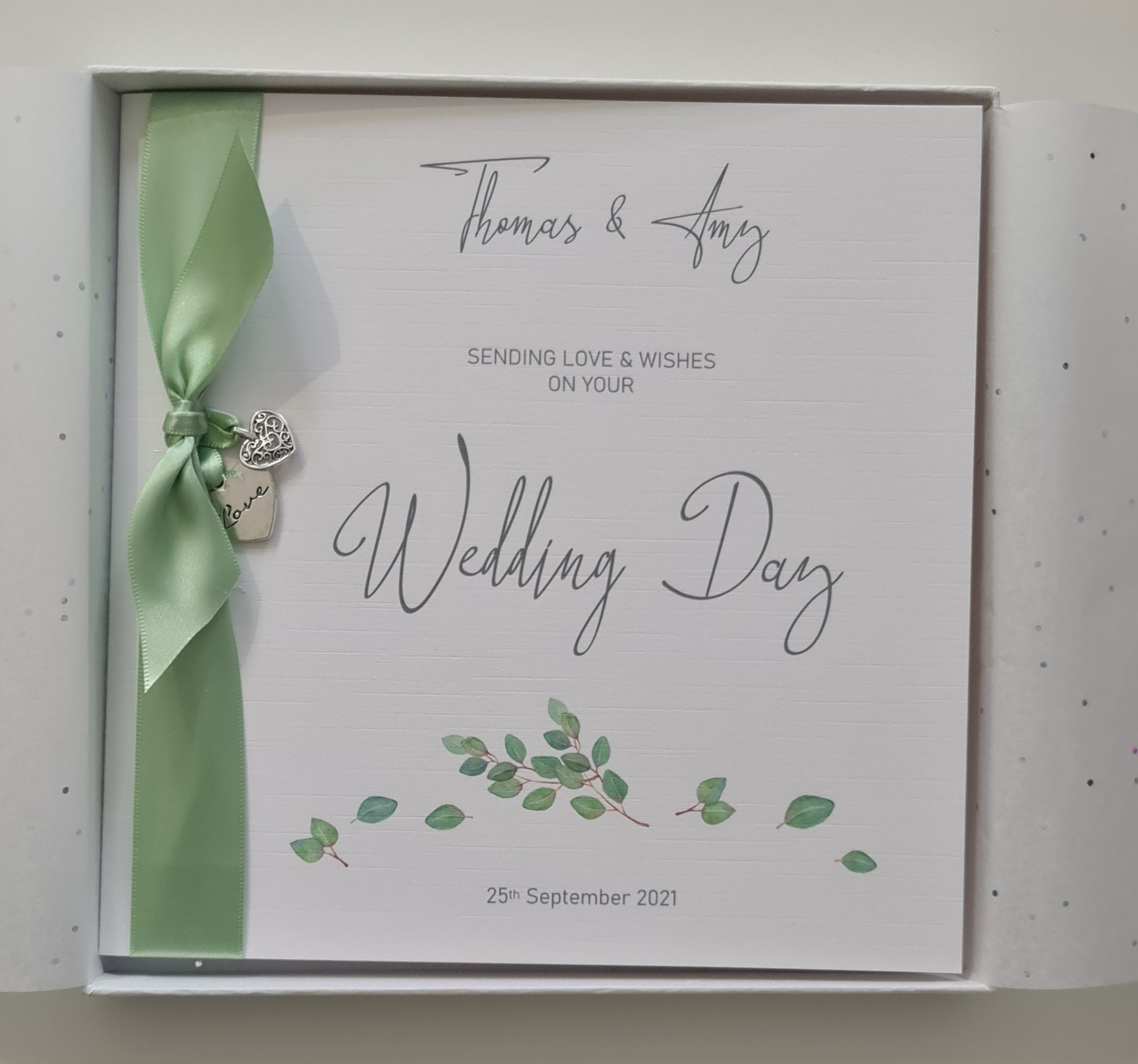 Sister Personalised Wedding Card Special Couple Daughter Son Brother Sister Personalised Wedding Card Special Couple Daughter Son Brother