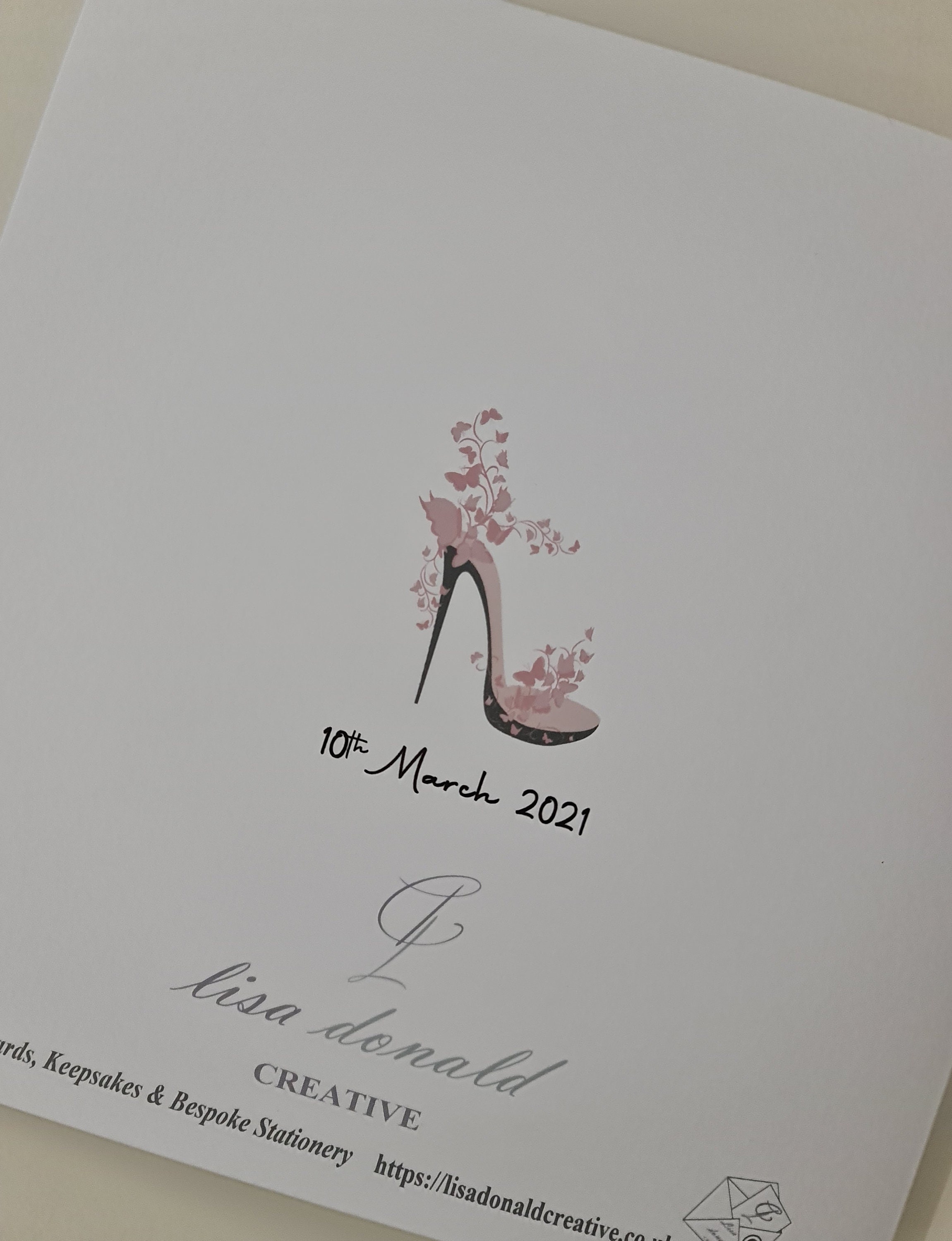 thumbnail image 2 of Personalised 21st Birthday Card For Daughter, Granddaughter, Goddaughter, Niece 2 of 6