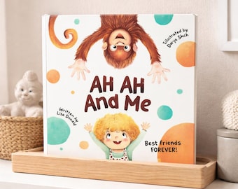 Ah Ah And Me Best Friend Forever Children’s Book, Ideal Baby SHower Gift, Mug, Cap And Character Paper Doll Colouring Sheets