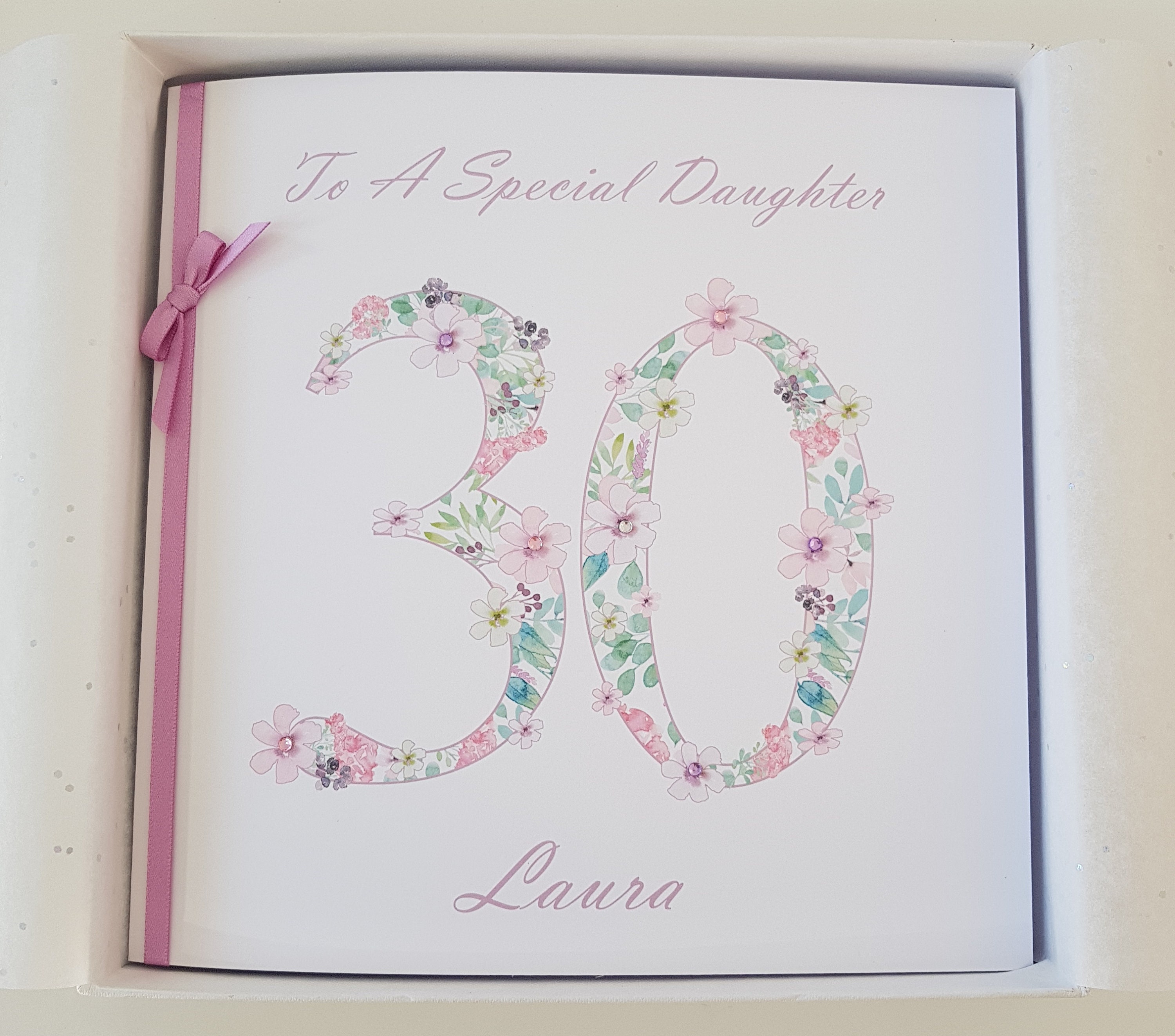 Personalised 30th Birthday Card Daughter Niece Granddaughter | Etsy