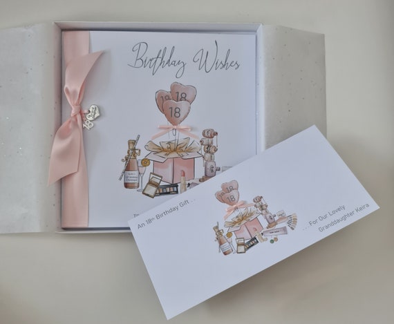 DEGASKEN Biglietto di auguri per 17° compleanno per figlia di 17 anni - Decorazioni per 17