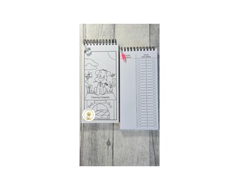 Puppy Palace - Colouring Companion - Test, Swatch & Blend Palette Book DL Size SKUCC1