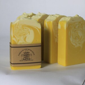 Sunshine Jasmine Soap || Vegan Soap || Olive Oil