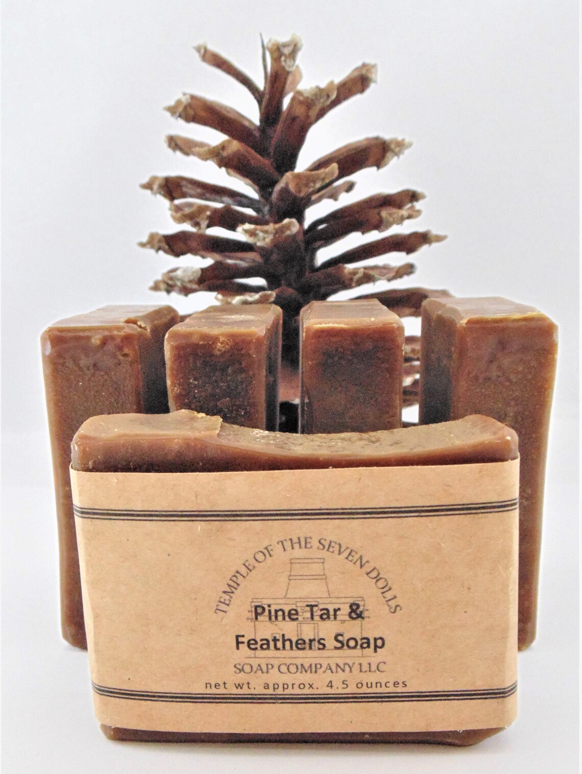 Pine Tar & Feathers Soap Pine Tar Soap Antifungal Soap Etsy