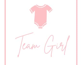 Signos de revelación de género - 3 descargas digitales instantáneas